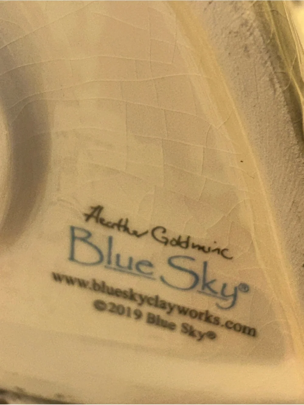 NWT Blue sky clayworks Mermaid swim tails Ceramic Tea light Holder 2019
